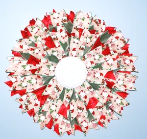 Corona de Navidad hecha a mano para puerta principal - Imagen 1 de 1