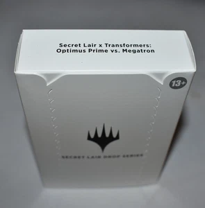 Secret Lair x Transformers Optimus Prime vs Megatron SLD Drop Regular NON - Picture 1 of 4