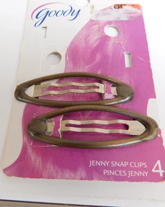 Goody Jenny Juego de 2 Clips a Presión Modelo 15154 Envío Gratis Nuevo De Colección - Imagen 1 de 3