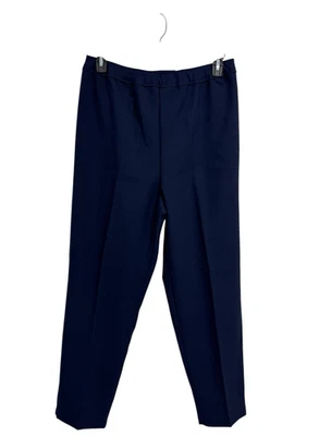 Bend Over Mujer Pull On Vestido Pantalón Cintura Alta Azul Marino Talla 16 Foto 1 de 4