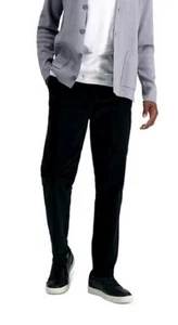 Pantalones de pana elásticos ajustados Kenneth Cole Reaction para hombre, negros talla 30x32 da45 - Imagen 1 de 3
