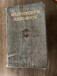 Vintage Machinery's Handbook Manual 11th Edition 1942 2nd Printing Oberg/Jones - Imagen 1 de 11
