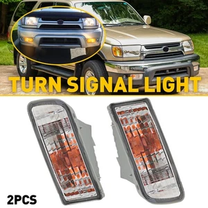 Bumper Clear Turn Signal Parking Lights Lamps For 1999-2002 Toyota 4Runner - Picture 1 of 11