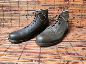 PCI PRODUCTS INMATE WORK BOOT * US SIZE 12E * 0886 LEATHER WORK BOOTS - Picture 1 of 15