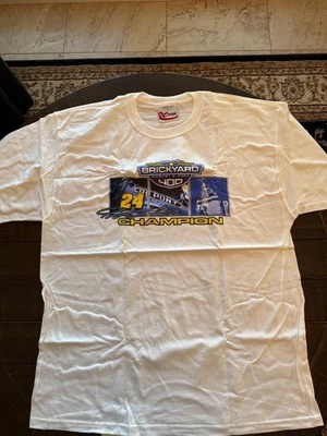Jeff Gordon #24 Brickyard Champion T-Shirt XL Brand NEW - Image 1 of 4