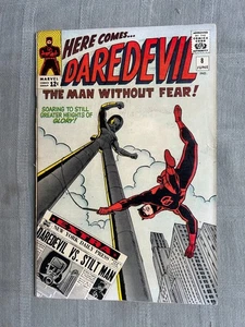 DAREDEVIL VOLUME 1 N°8 JUN 1965 VO EN BON ÉTAT / VERY GOOD - Imagen 1 de 8