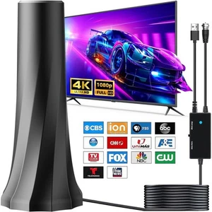 2025 TV Antenna for Smart TV and Old TV, 1900+ Miles Range HD Digital TV Ante... - Picture 1 of 7