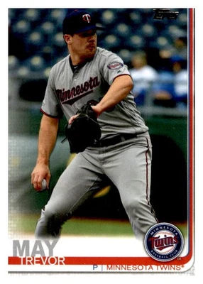 2019 Topps Update Baseball Card #US196 Trevor May - Image 1 of 2