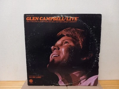 Glen Campell Live NJ Concert - double album - Vinyl - G+/VG - Image 1 of 4
