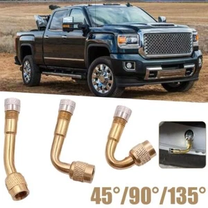 45 90 135 Degree Angle Bent Valve Adaptor Tyre Valve Bike Q8H6 W0Y7 T7C7 - Picture 1 of 24