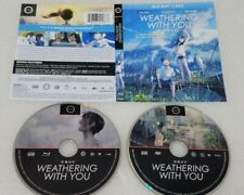 Weathering With You   HD Blu-ray + DVD  DISCS + COVER!! No Digital FREE SHIPPING
