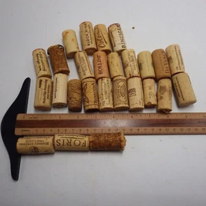 Wine Corks Natural Used Lot 5 10 20 30 50 100 Variety Recycle Upcycle Craft - Picture 1 of 5