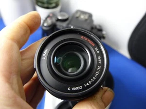LENTE ZOOM PANASONIC LUMIX G VARIO 45-150mm f4-5.6 ASPH MEGA OIS - H-FS45150 - Imagen 1 de 13