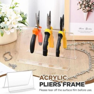 Easy Access Jewelry Pliers Rack For Storage Tongs Jewelry - Picture 1 of 12