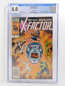 X-Factor #6 CGC 8.0 Marvel Comics 7/86 1st Full App Apocalypse - Picture 1 of 7