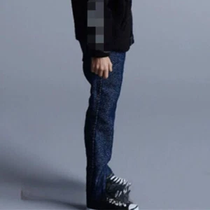 1:12 Scale Dark Blue Jeans Pants Trousers Clothes 6" Male Action Figure Decor - Picture 1 of 5