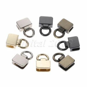 2Pcs Zinc Alloy 4Colors Metal Connector For Handbag Purse Shoulder Bag Parts - Picture 1 of 13