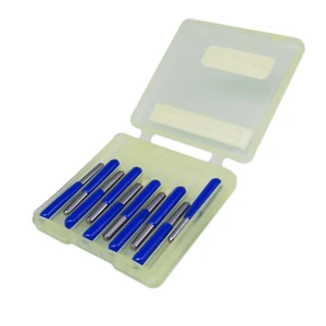US Stock 10pcs Carbide PCB Engraving Bits CNC Router Tool 60 degrees 0.2mm - Picture 1 of 4