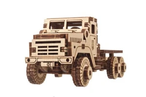 Mechanical UGEARS wooden 3D puzzle Model The Military Truck Constructor kit - Picture 1 of 9