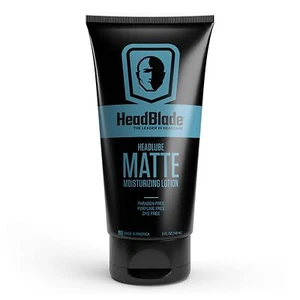 Headlube Matte Moisturizer Lotion For Men (5 Oz) - Leaves Head Smooth - Picture 1 of 9