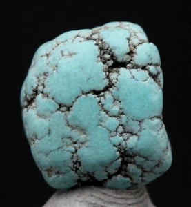 TURQUOISE Specimen Natural Authentic Gemstone Nugget HUBEI PROVINCE CHINA - Picture 1 of 3