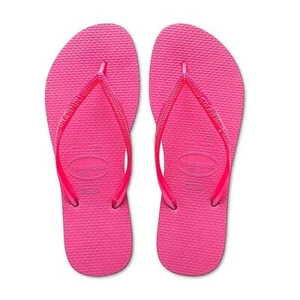 HAVAIANAS H. SLIM SHOCKING PINK WOMEN FLIP FLOPS - Picture 1 of 8