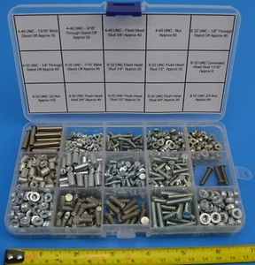 Paquete de accesorios autoadhesivos UNC - separadores, pernos y tuercas 4-40 6-32 8-32 PEM - Imagen 1 de 6