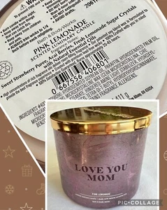 Bath & Body Works Large 3-Wick Scented Candle 14.5 oz Essential Oils and Soy Wax - Picture 1 of 104