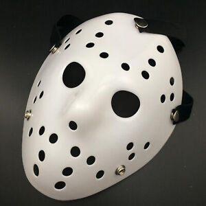 Jason Voorhees Friday The 13th Horror Movie Hockey Mask Scary Cosplay Party Mask