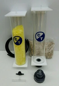 Nitrat (Schwefel) Media N40 Doppelreaktor (180 lt) Komplettset.  - Bild 1 von 2