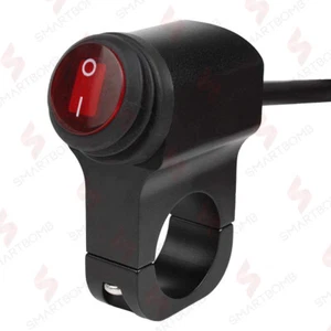 LUZ FARO INTERRUPTOR INTERRUPTOR MOTOR MANILLAR IP67 12V Interruptores Scooter M - Imagen 1 de 21