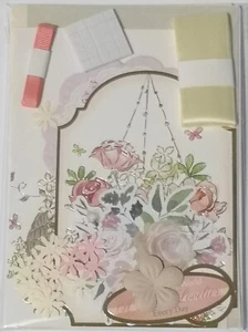 A6 Rosa und Creme Muttertag Karten Basteln Kit-Papercraft (#1204) - Bild 1 von 1