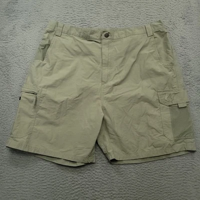 Pantalones Cortos Reel Legends XXL Para Hombres Rendimiento Pesca Carga Exterior Informales Caqui Foto 1 de 4