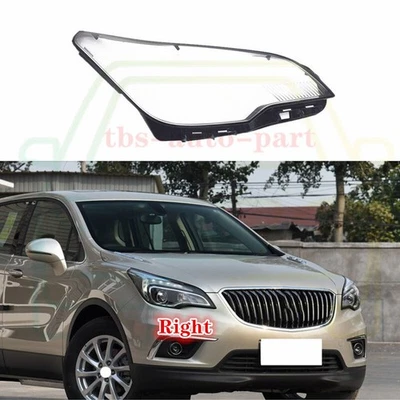 Right Side Headlight Lens Cover+Sealant Glue Fit For Buick Envision 2016-2020  - Image 1 of 4