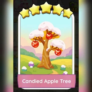1 x Candied Apple Tree sticker (⭐⭐⭐⭐⭐) set 18 - Mono_poly_ Go sticker (Fast) - Picture 1 of 1