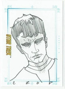 Star Trek TOS Art & Images Sketch Card Charlie X by John Czop - Picture 1 of 2