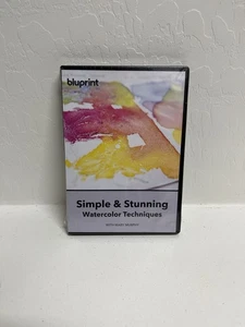 Einfache & atemberaubende Aquarelltechniken DVD, Mary Murphy Malerei neu versiegelt - Bild 1 von 3