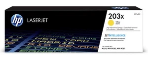 HP CF542X 203X High Yield Original LaserJet Toner Cartridge, Yellow, Single Pack - Afbeelding 1 van 10
