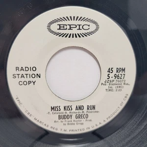 Buddy Greco Miss Kiss / The Magic of a Girl 7" 45rpm sehr guter Zustand + Vinyl 60er Schallplatte 45 - Bild 1 von 2
