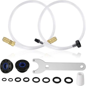 Kit de sello y purga de dirección hidráulica HS5157 - Se adapta a cilindros de montaje frontal SeaStar - Imagen 1 de 9