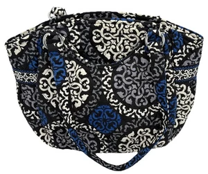 Vera Bradley gesteppte GLENNA Handtasche Beuteltasche Tasche CANTERBERRY COBALT nicht mehr produziert neu ohne Etikett - Bild 1 von 16