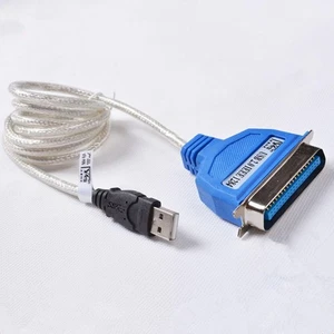 USB to DB36 Printer Cable LPT Female Port Parallel IEEE 1284 36Pin Print 1.5m - Picture 1 of 1