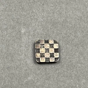 Vintage Georg Jensen Sterlingsilber Schachbrett Anstecknadel - Dänemark - nummeriert 113 - Bild 1 von 21
