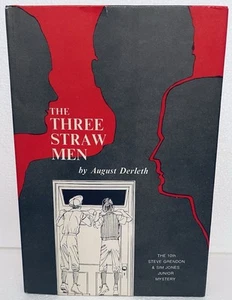 August Derleth / The Three Straw Men 1st Edition 1970 - Picture 1 of 8