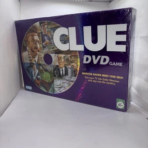 Clue Interactive DVD Board Game 2006 Parker Brothers Hasbro New Sealed See Des - Picture 1 of 6