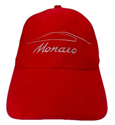 Gorra Holden Monaro Vintage 2001 Ajustada Adulto OSFM Roja Mercancía Oficial Sombrero Foto 1 de 4