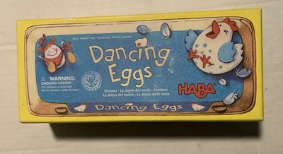 Dancing Eggs HABA Fun Bouncing Action Party Family Kids Game  - Image 1 of 4
