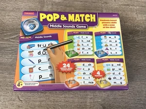 Lakeshore developing games HH747 Pop & Match Middle Sounds Game Box (C, A-176) - Picture 1 of 8