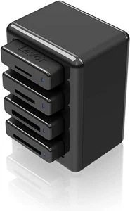 Lexar Professional HR2 Workflow Hub - 4x Memory card reader - T-bolt 2 / USB-C - Picture 1 of 5