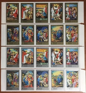 Sharjah 1970 Christmas Life Of Jesus MNH - Bild 1 von 1